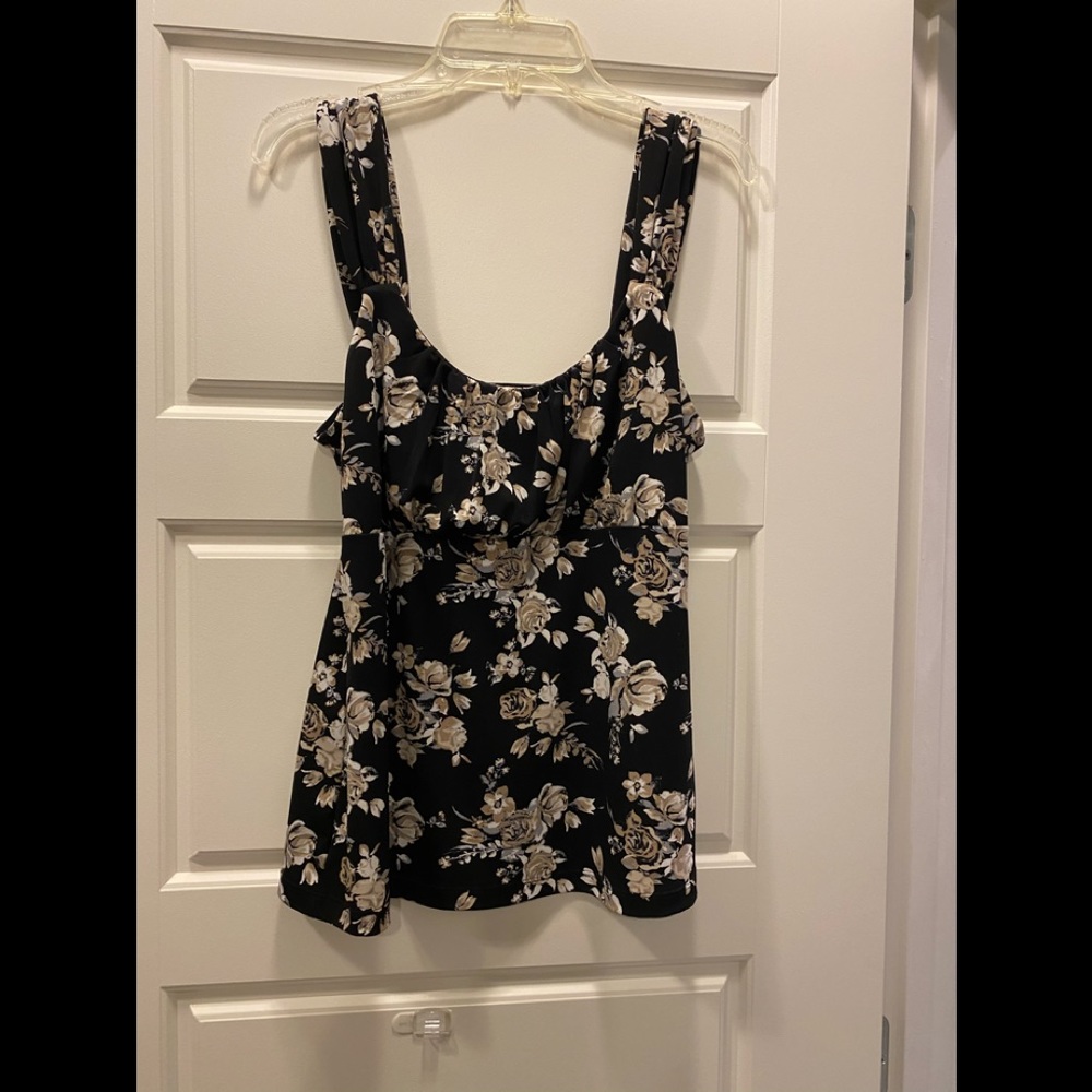 Floral blouse by WHBM.